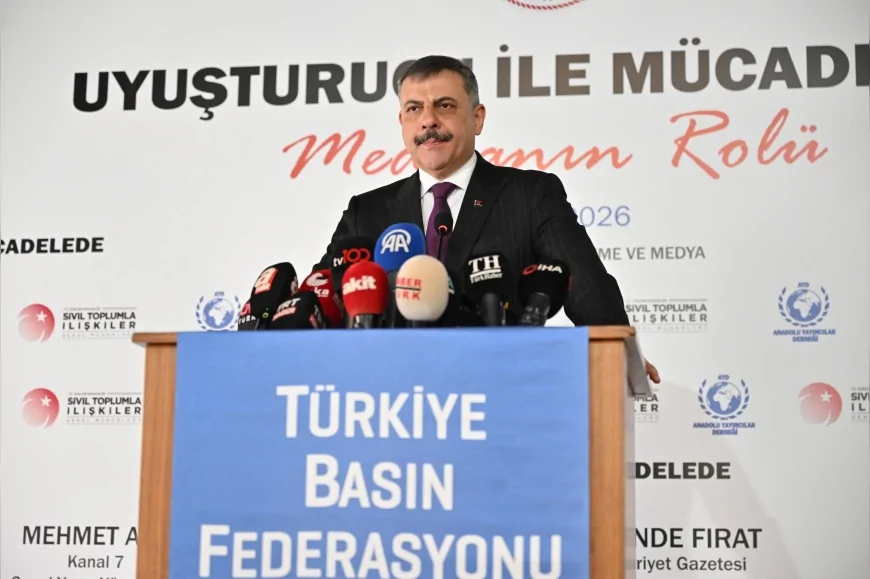 İçişleri Bakanı Mustafa Çiftçi: “Uyuşturucuyla mücadelede medya en stratejik paydaşlardan biridir”