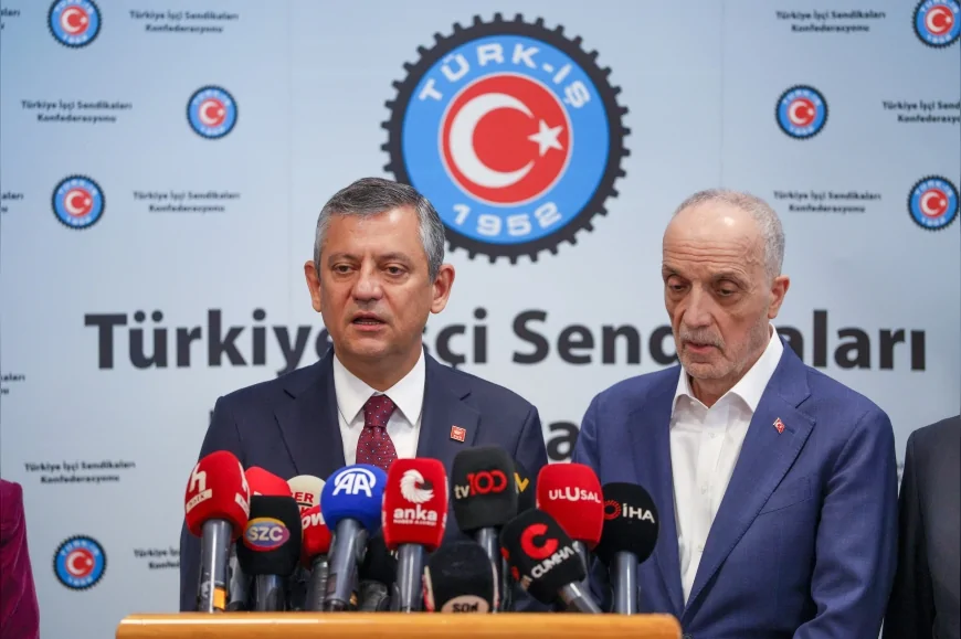 CHP Genel Başkanı Özgür Özel: “İşçi hangi meydanı istiyorsa o meydan onundur”