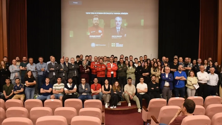 Ege Üniversitesi Rektörü Prof. Dr. Musa Alcı: “Tam otonom çiftlik ile tarımda yapay zeka dönüşümünü sahaya taşıyoruz”