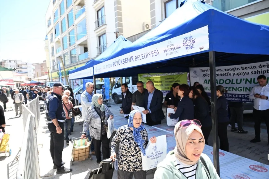 Aydın Büyükşehir Belediye Başkanı Özlem Çerçioğlu: “Ata tohumlarını yaşatmak geleceğe bırakılacak en değerli miras”