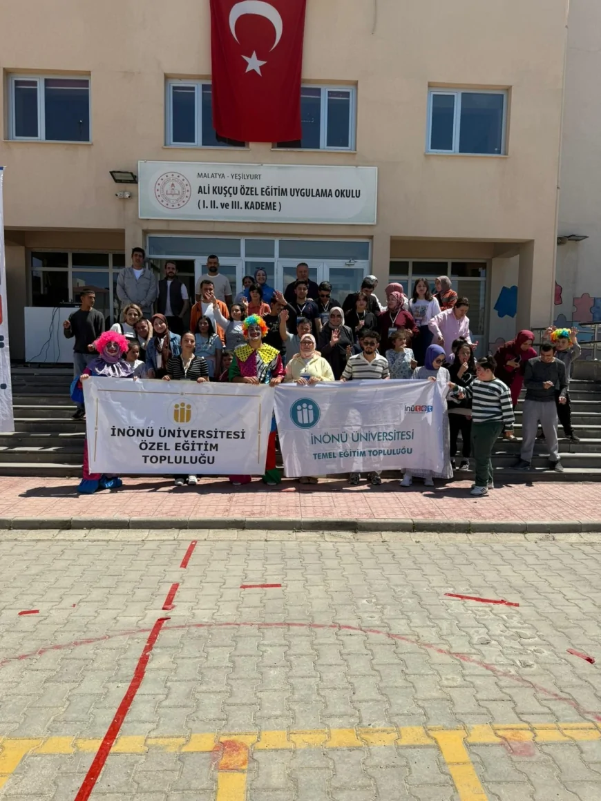 Malatya’da Özel Öğrenciler İçin Düzenlenen Etkinlik Renkli Görüntülere Sahne Oldu