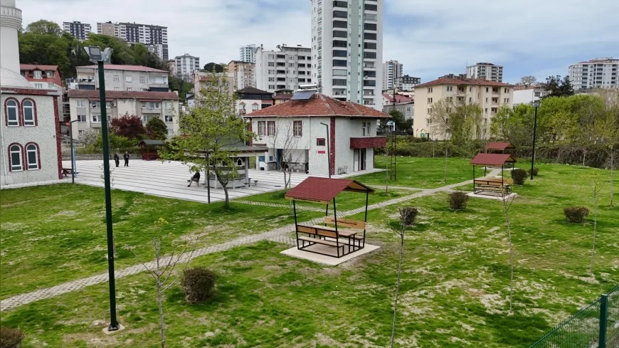 Ordu Büyükşehir Belediye Başkanı Mehmet Hilmi Güler Evkaf Mahallesi camilerini modern çevre düzenlemesiyle yeniledi