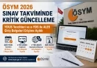 ÖSYM 2026 Sınav Takviminde Kritik Güncelleme YDUS Tercihleri ve e-YDS ile ALES Giriş Belgeleri Erişime Açıldı