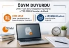 ÖSYM 2026-YDUS Soru Kitapçıkları ile e-YDS 2026/4 Sonuçlarını Erişime Açtı
