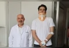İzmir’de 16 yaşındaki hasta omurilik tümöründen ameliyatla kurtuldu doğum gününü doktoruyla kutladı