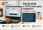ÖSYM 2026 e-YDTS sınav giriş belgelerini erişime açtı