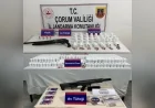 Çorum’da Uyuşturucu Operasyonlarında 46 Bin Hap ve Silah Ele Geçirildi, 29 Şüpheli Tutuklandı
