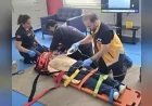 Çorum İl Sağlık Müdürlüğü Hastane Öncesi Acil Müdahale Kapasitesini Güçlendiren Temel Eğitim Programını Sürdürüyor