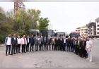 Çankaya Belediye Başkanı Hüseyin Can Güner halk otobüsü esnafıyla dayanışma kahvaltısında buluştu