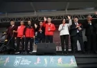 Ankara Büyükşehir Belediye Başkanı Mansur Yavaş ATA Çiftliği’ndeki yarı maratonun startını verdi