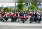 Osmancık Belediyesi’nin düzenlediği 19 Mayıs motosiklet korteji ilçede bayram coşkusuna sahne oldu