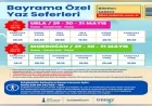 İzmir Büyükşehir Belediyesi bayramda Urla ve Mordoğan gemi seferlerini başlatıyor