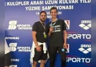 Manisalı yüzücü Eren Ayaz Türkiye Sportif Kulüpler Arası Şampiyonası’nda Türkiye ikincisi oldu