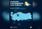 Çevre, Şehircilik ve İklim Değişikliği Bakanlığı Bayramda Sağanak Yağış Uyarısı Yaptı