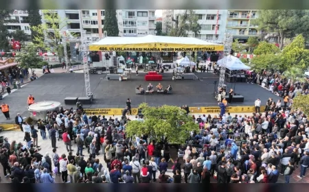 MANİSA MESİR FESTİVALİ’NDE SANAT VE GASTRONOMİ BULUŞTU