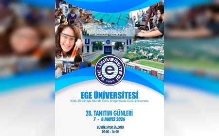 Ege Üniversitesi 28. Tanıtım Günleri ile aday öğrencileri kampüsünde ağırlayacak