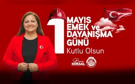 AFYONKARAHİSAR BELEDİYE BAŞKANI BURCU KÖKSAL: “EMEK VE ALIN TERİNDEN YANA OLMAYA DEVAM EDECEĞİZ”