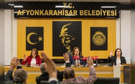 Afyonkarahisar Belediye Meclisi 4 Mayıs’ta toplanıyor gündemde sosyal destekten imara 50 başlık var