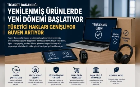 Ticaret Bakanlığı Yenilenmiş Ürünlerde Yeni Dönemi Başlatıyor Tüketici Hakları Genişliyor Güven Artıyor