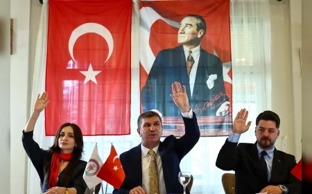 BURDUR BELEDİYE BAŞKANI ALİ ORKUN ERCENGİZ YENİDEN BURDUR BELEDİYELER BİRLİĞİ BAŞKANI SEÇİLDİ