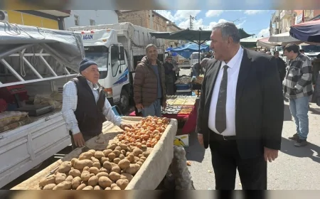 CHP Niğde Milletvekili Ömer Fethi Gürer: “Patateste ürün çürüme riskiyle karşı karşıya”