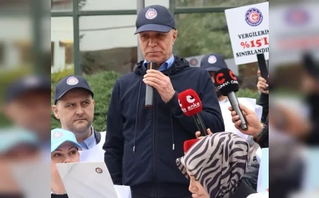 Öz Büro İş Genel Başkanı Baki Gülbaba: “Çok şey değil, sadece adalet istiyoruz”