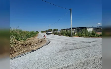 EFELER BELEDİYESİ ÇEŞTEPE MAHALLESİ’NDE ASFALTLAMA ÇALIŞMALARINI SÜRDÜRÜYOR