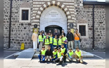 Ankara Büyükşehir Belediyesi Çocuklara Tarihi Yerinde Öğreten Kültür Elçileri Programını Başlattı