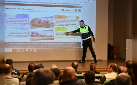 Manisa Büyükşehir Belediyesi 680 şoföre güvenli sürüş ve trafik eğitimi verdi