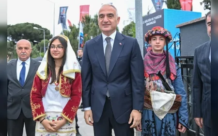 Kültür ve Turizm Bakanı Mehmet Nuri Ersoy: “Türkiye Kültür Yolu Festivali 26 şehri kapsayan büyüklüğe ulaştı”