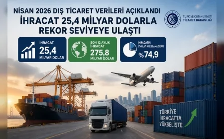 Ticaret Bakanlığı Nisan 2026 dış ticaret verilerini Ordu’da açıkladı ihracat 25,4 milyar dolarla rekor seviyeye ulaştı