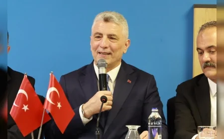 Ticaret Bakanı Prof. Dr. Ömer Bolat Ordu’da AK Parti Ünye Teşkilatıyla Bir Araya Geldi