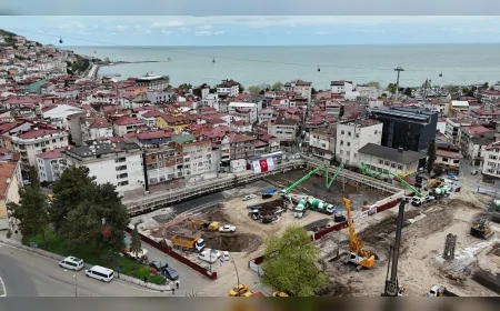 Ordu Büyükşehir Belediye Başkanı Dr. Mehmet Hilmi Güler: “Millet Düzü projesinde temel beton dökümüne başlandı”