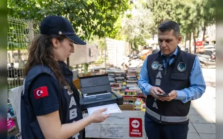 Bornova Belediyesi Zabıta Denetimlerinde Mobil Uygulama Dönemiyle Cezalar Anında Tebliğ Ediliyor!