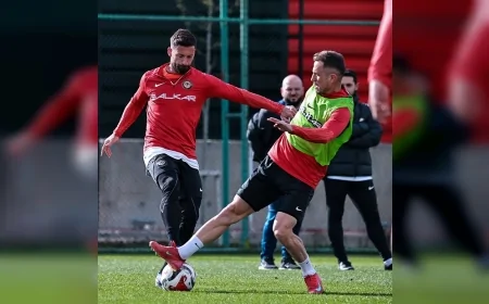 Çorum’da Play-Off Heyecanı Arca Çorum FK Keçiörengücü Maçı Öncesi Hazırlıklarını Sürdürüyor