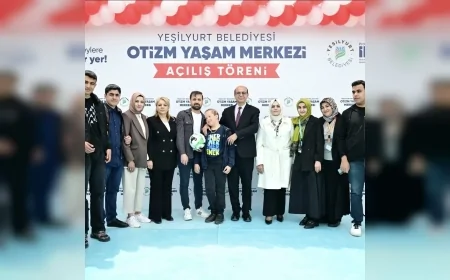 MALATYA YEŞİLYURT’TA OTİZM YAŞAM VE DESTEK MERKEZİ TÖRENLE HİZMETE AÇILDI