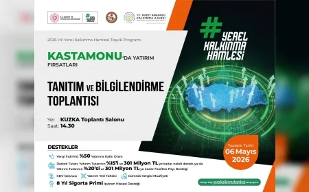 Kastamonu Valisi Meftun Dallı Başkanlığında Yatırım Destekleri Toplantısı 6 Mayıs’ta Düzenlenecek