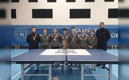 Yalova Belediyespor Genç Kadrosuyla Samsun’da Türkiye Dördüncülüğüne Ulaştı