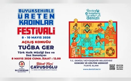 DENİZLİ BÜYÜKŞEHİR BELEDİYE BAŞKANI BÜLENT NURİ ÇAVUŞOĞLU: “KADIN EMEĞİ ŞEHRİN BEREKETİDİR” ÜRETEN KADINLAR FESTİVALİ 8 MAYIS’TA BAŞLIYOR