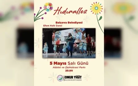 Balçova Belediye Başkanı Onur Yiğit: “Hıdırellez’de birlik ve dayanışmayı birlikte yaşayacağız”
