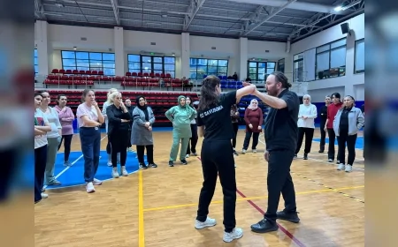 Maltepe Belediyesi kadınlara yönelik öz savunma eğitimi düzenledi