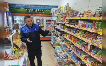 İnegöl’de 378 Market ve Bakkal Denetlendi 13 İşletmeye İdari Yaptırım Uygulandı