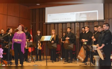 Ege Üniversitesi’nde Erdinç Çelikkol anısına “Mûsıkî’ye Adanmış Bir Ömür” programı yoğun ilgi gördü!