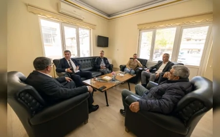 Burdur Belediye Başkanı Ali Orkun Ercengiz Senir’de su projelerini değerlendirdi!