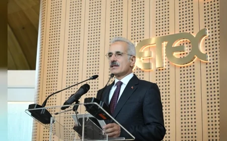 ULAŞTIRMA VE ALTYAPI BAKANI ABDULKADİR URALOĞLU: “İSTANBUL ÖZEL JET TRAFİĞİNDE KÜRESEL MERKEZ OLACAK”