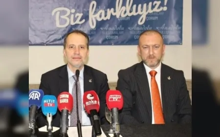 Yeniden Refah Partisi Genel Başkanı Dr. Fatih Erbakan: “Öcalan’a koordinatörlük önerisi kabul edilemez, referandum yapılmalı”