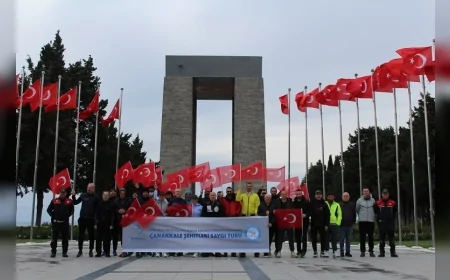 Beylikdüzü Belediyesi’nin Çanakkale Şehitleri’ne Saygı Turu 330 Kilometrelik Parkurla Tamamlandı