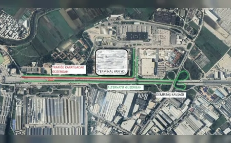 Bursa Büyükşehir Belediyesi İstanbul Caddesi Terminal Yan Yolunda Asfalt Çalışması Nedeniyle Trafik Düzenlemesine Gitti