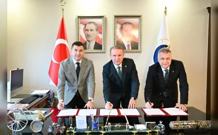 Ordu TEKMER İçin Ordu Üniversitesi OTSO Ve Altınordu Belediyesi Arasında İş Birliği Protokolü İmzalandı