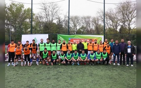 ANKARA ÇANKAYA’DA 19 MAYIS ÖDÜLLÜ GENÇLİK FUTBOL TURNUVASI BAŞLADI